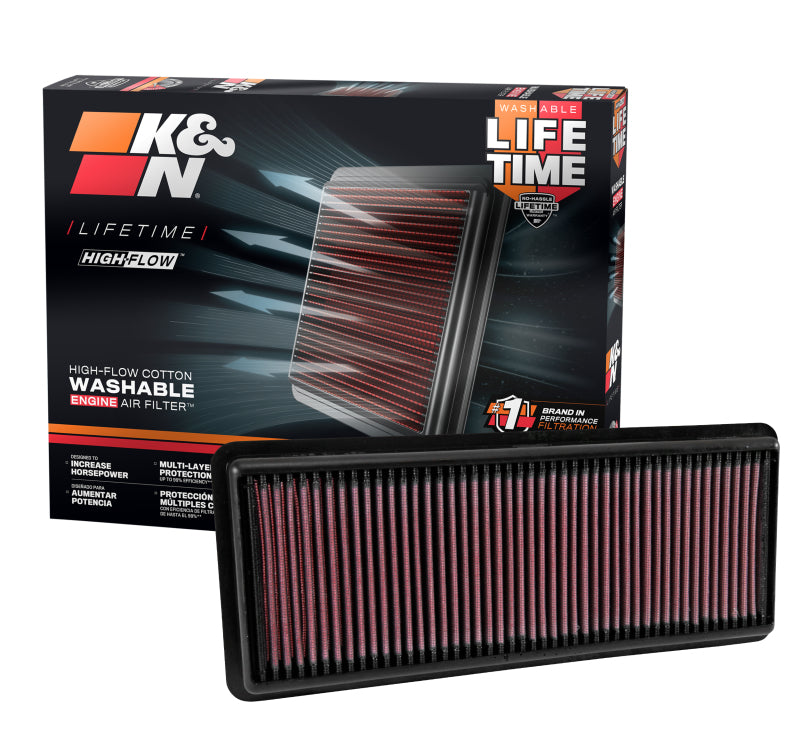 K&N Engineering 33-5040 - KNN33-5040 - K&N 2016 Mazda MX-5 Miata Drop In Air Filter - Shipped in Europe - Tuningsupply.com