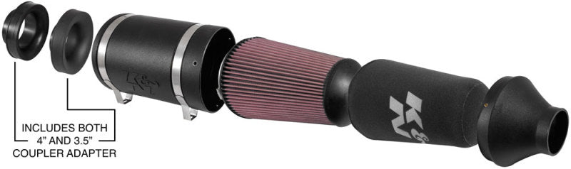 K&N Engineering 54-6853 - KNN54-6853 - K&N Universal Off-Road Air Intake (Replaces 85-6853) - Shipped in Europe - Tuningsupply.com