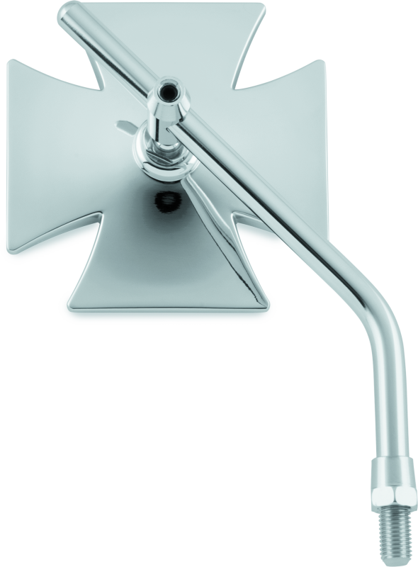 Bikers Choice 488736 - BKC488736 - Bikers Choice 65-Up Chrome Maltese Mirror Long Stem Each Custom - Shipped in Europe - Tuningsupply.com