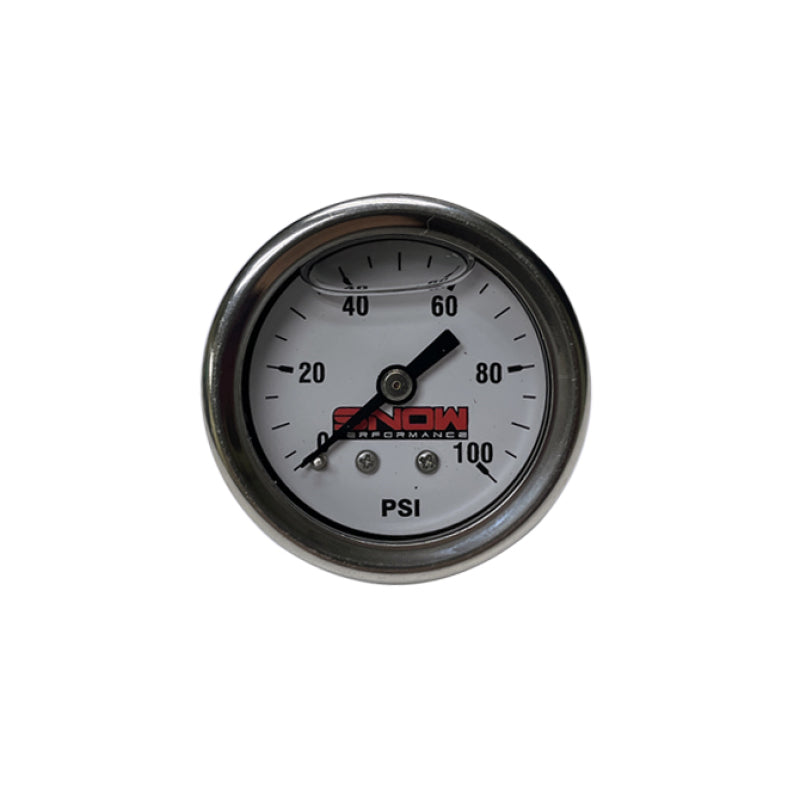 Snow Performance SNF-20010 - SNOSNF-20010 - Snow 0-100PSI Fuel Pressure Gauge (1/8in NPT) - Shipped in Europe - Tuningsupply.com