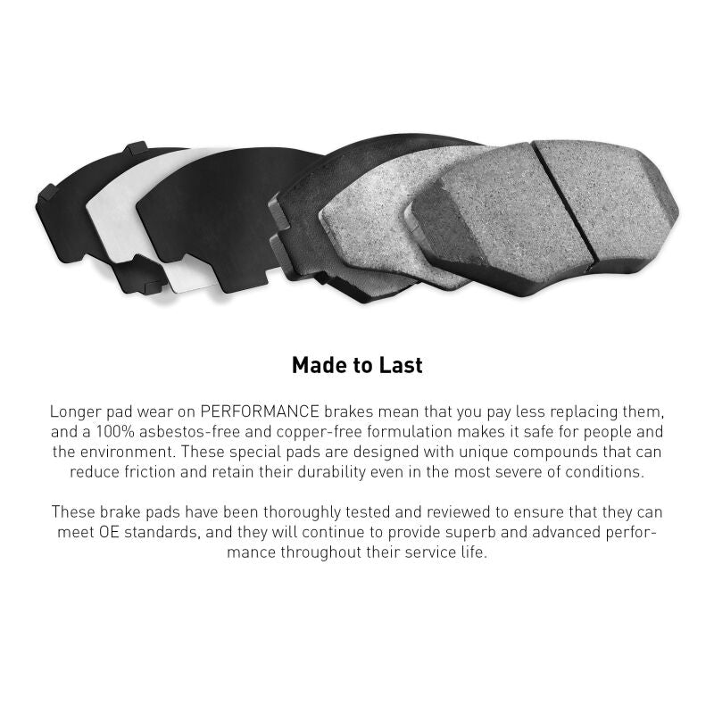 R1 Concepts 2115-1095-01 - RNC2115-1095-01 - R1 2003-2023 Cadillac BLS (Mexico) Rear R1 Performance Sport Pads & Hardware Kit - Shipped in Europe - Tuningsupply.com