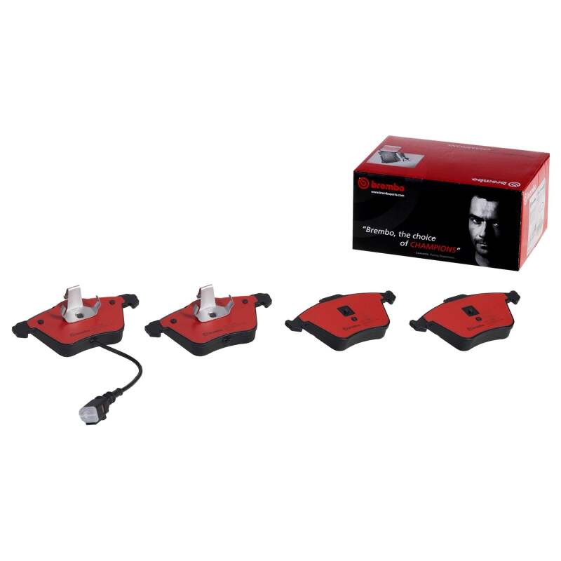 Brembo OE P85129N - BREP85129N - Brembo 09-15 Audi TT Quattro/ Volkswagen Golf R/ Audi TTS Quattro Front NAO Brake Pad - Shipped in Europe - Tuningsupply.com