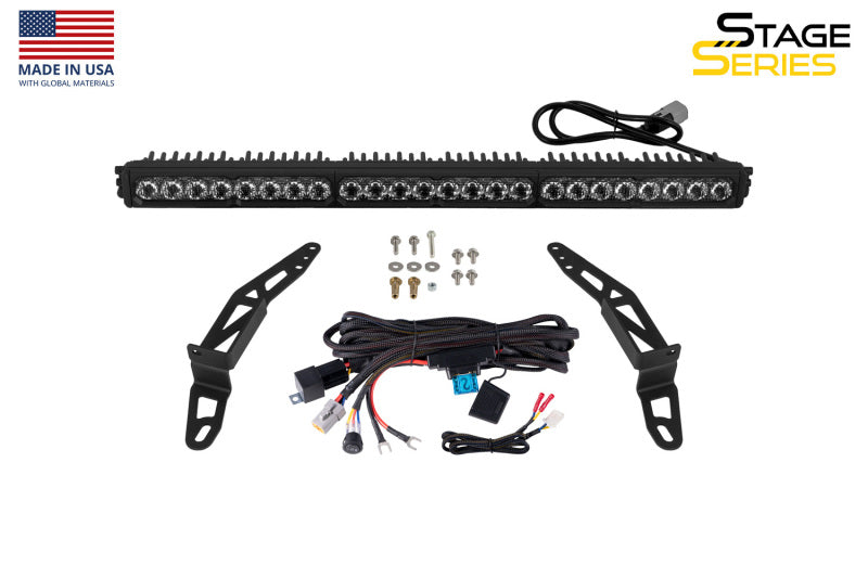 Diode Dynamics - DIODD8717 - Diode Dynamics Jeep 2018 SS30 Bumper LED Kit Sport White Driving ABL - Shipped in Europe - Tuningsupply.com