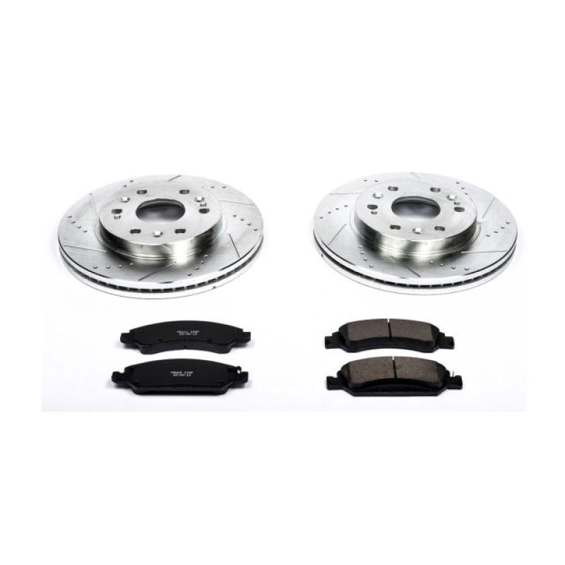 PowerStop K2069 - PSBK2069 - Power Stop 08-19 Cadillac Escalade Front Z23 Evolution Sport Brake Kit - Shipped in Europe - Tuningsupply.com