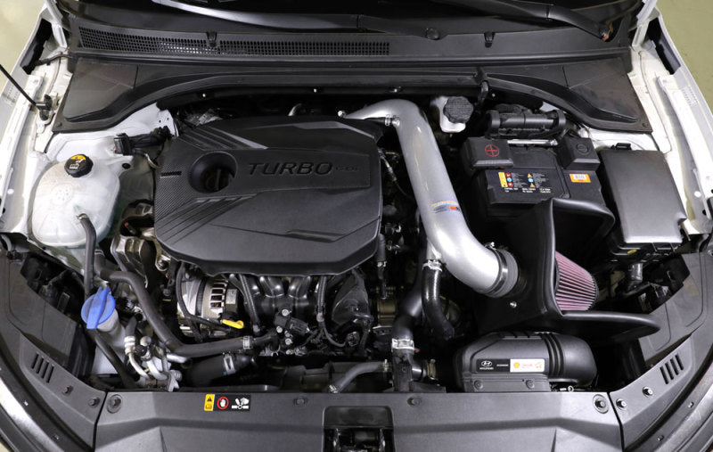 K&N Engineering 69-5323TS - KNN69-5323TS - K&N 19-20 Hyundai Veloster R L4-1.6L F/I Typhoon Performance Air Intake System - Shipped in Europe - Tuningsupply.com