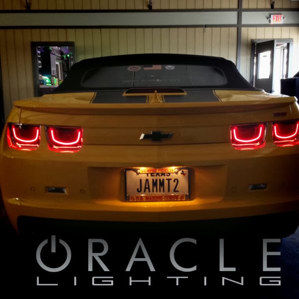 ORACLE Lighting 2534-003 - ORL2534-003 - Oracle Chevy Camaro 10-13 Afterburner 2.0 Tail Light Halo Kit - Red - Shipped in Europe - Tuningsupply.com