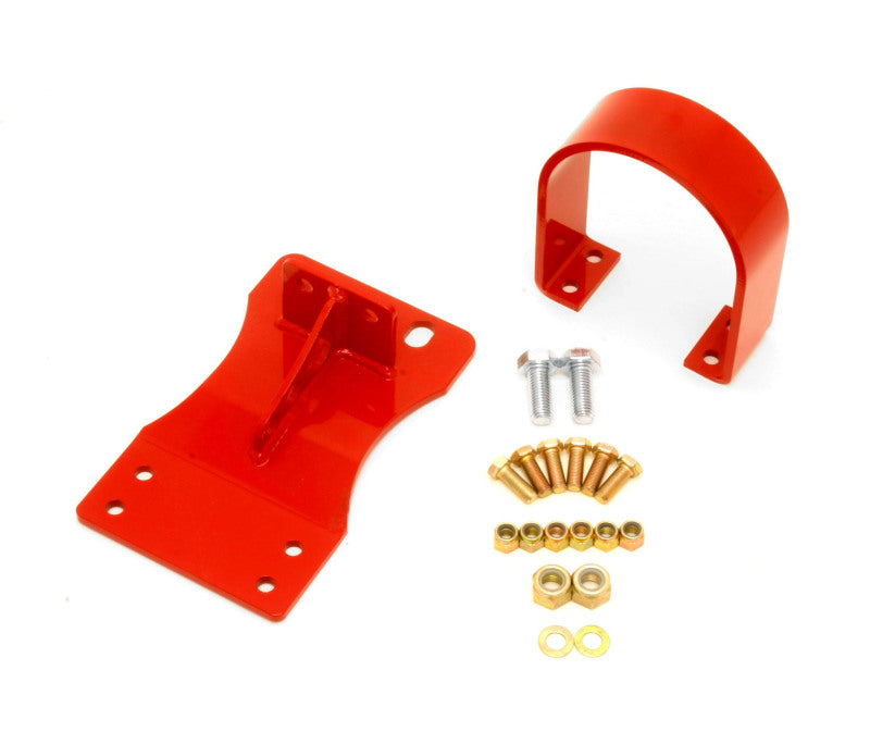BMR Suspension DSL015R - BMRDSL015R - BMR 10-15 5th Gen Camaro V8 Auto Front Driveshaft Safety Loop - Red - Shipped in Europe - Tuningsupply.com