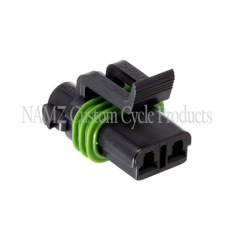 NAMZ NDP-38063 - NAMNDP-38063 - NAMZ Delphi-Packard Weatherpack 2-Position Female Wire Connector w/Seals - Shipped in Europe - Tuningsupply.com