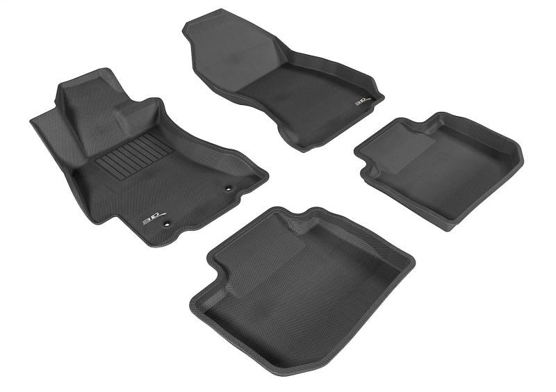 3D MAXpider L1SB02001509 - ACEL1SB02001509 - 3D MAXpider 15-21 Subaru WRX / WRX STI Kagu Black Full Set - Shipped in Europe - Tuningsupply.com