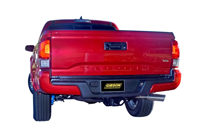 Gibson 618814 - GIB618814 - Gibson 16-22 Toyota Tacoma SR5 3.5L 2.5in Cat-Back Single Exhaust - Stainless - Shipped in Europe - Tuningsupply.com
