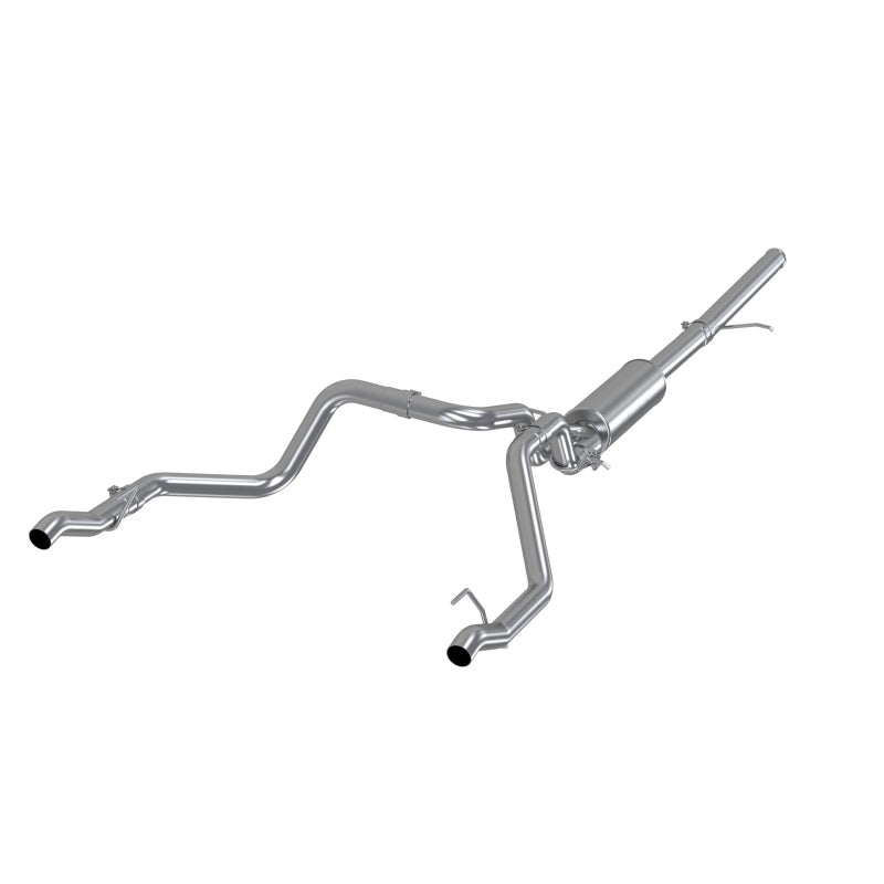 MBRP PS5085AL - MBRPS5085AL - MBRP 2019 Chevrolet Silverado 1500 4.3L/5.3L 2.5in Cat Back Dual Rear Exit - Aluminized - Shipped in Europe - Tuningsupply.com