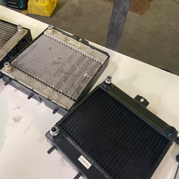 CSF 8258 - CSF8258 - CSF BMW F8X M3/M4/M2C Auxiliary Radiators w/ Rock Guards (Sold Individually - Fits Left and Right - Shipped in Europe - Tuningsupply.com