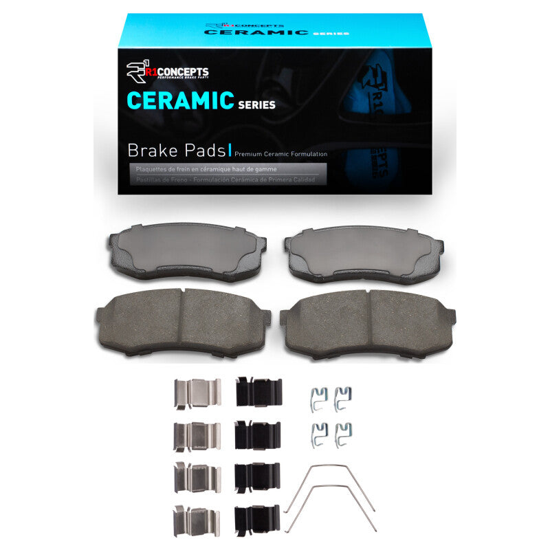 R1 Concepts 2310-0606-01 - RNC2310-0606-01 - R1 1993-2024 Lexus GX460 Rear R1 Ceramic Pads & Hardware Kit - Shipped in Europe - Tuningsupply.com