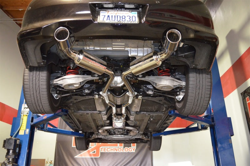 Injen - INJSES1997TT - Injen 08-13 Infiniti G37 V6 3.7L RWD Coupe Only 76mm Stainless Steel Exhaust w/ Titanium Tips - Shipped in Europe - Tuningsupply.com