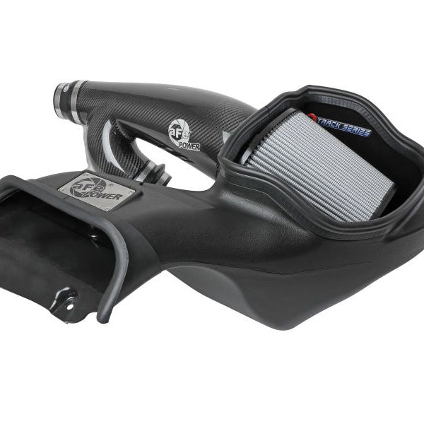 aFe 57-10010D - AFE57-10010D - aFe 17-20 Ford F-150/Raptor Track Series Carbon Fiber Cold Air Intake System With Pro DRY S Filters - Shipped in Europe - Tuningsupply.com