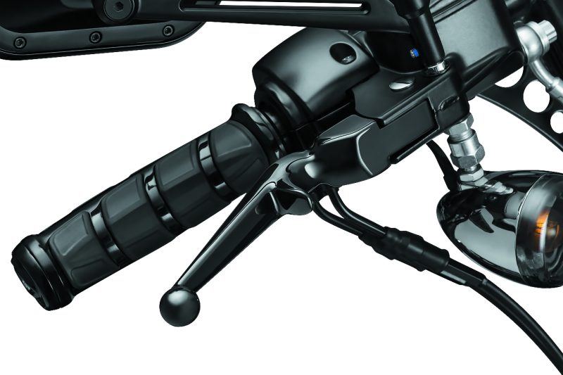 Kuryakyn 1845 - KUR1845 - Kuryakyn Trigger Lever Set 96-Up Cable Gloss Black - Shipped in Europe - Tuningsupply.com