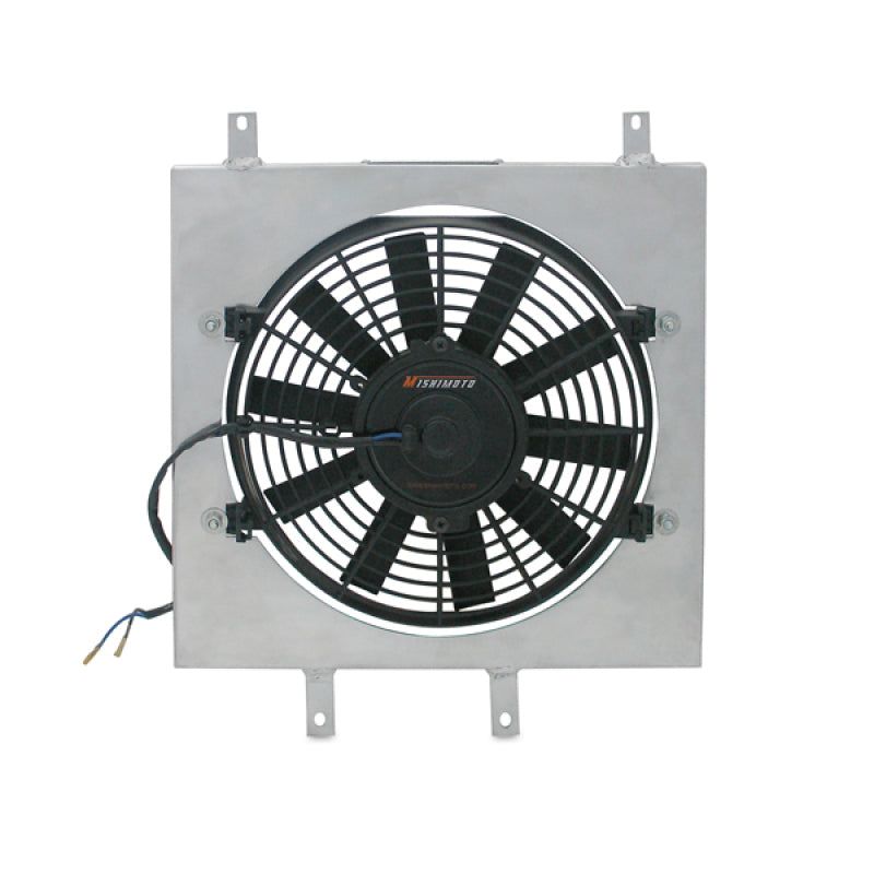 Mishimoto MMFS-DBP-26 - MISMMFS-DBP-26 - Mishimoto 22x18x3.5 Dual Pass Race Radiator Aluminum Fan Shroud Kit - Shipped in Europe - Tuningsupply.com