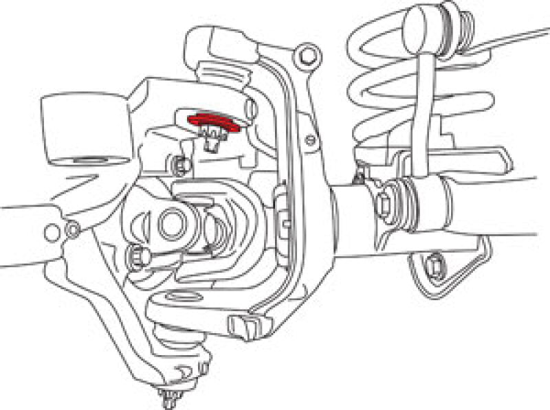 SPC Performance 23402 - SPC23402 - SPC Performance Jeep 1/2 Deg. Camber Sleeve - Shipped in Europe - Tuningsupply.com