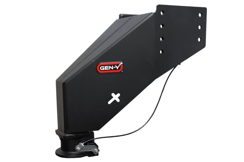 GEN-Y Hitch GH-8102 - GENGH-8102 - Gen-Y Nomad Static 5th Wheel to Gooseneck - 6.5K TW 30K Tow - Texture Black (Rhino Frames) - Shipped in Europe - Tuningsupply.com