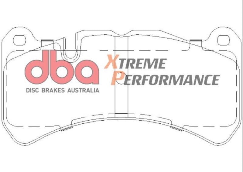 DBA DB1845XP - DBADB1845XP - DBA 15-21 Subaru WRX STI XP Performance Front Brake Pads - Shipped in Europe - Tuningsupply.com
