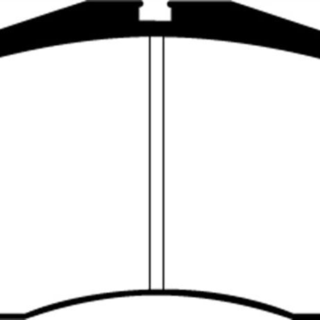 EBC DP3997C - EBCDP3997C - EBC 93-95 Porsche 911 (964) 3.6 Turbo Redstuff Front Brake Pads - Shipped in Europe - Tuningsupply.com