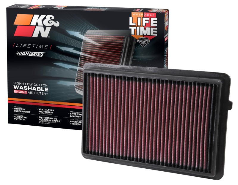 K&N Engineering 33-2489 - KNN33-2489 - K&N Replacement Air Filter for 13 Acura RDX 3.5L V6 - Shipped in Europe - Tuningsupply.com