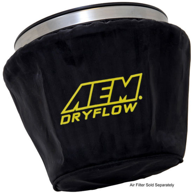 AEM Induction 1-4002 - AEM1-4002 - AEM Air Filter Wrap Black 7.5in Length x 5in Width x 5in Height - Shipped in Europe - Tuningsupply.com