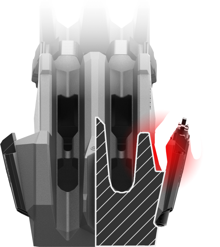 Seizmik - SZM58-07501 - Seizmik Pistol / Magazine Holster - Shipped in Europe - Tuningsupply.com