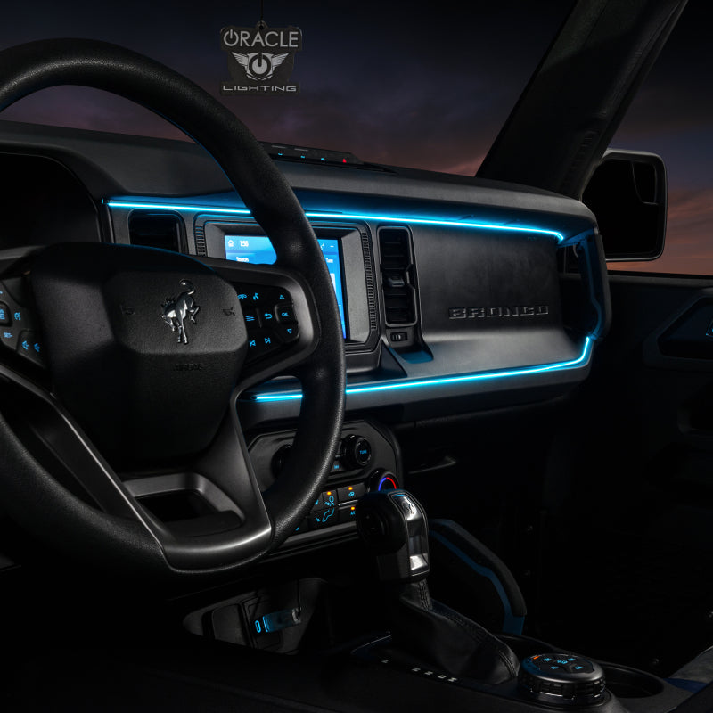 ORACLE Lighting 4237-332 - ORL4237-332 - Oracle 21-25 Ford Bronco ColorSHIFT LED Interior Dash Board Kit - Shipped in Europe - Tuningsupply.com