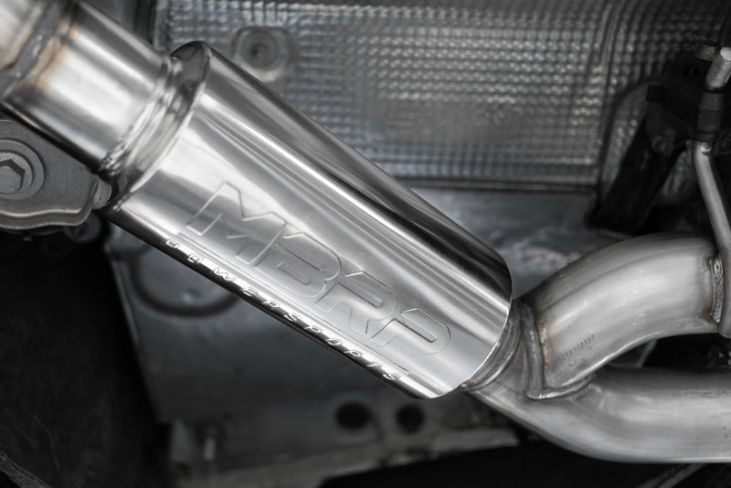 MBRP PS4607304 - MBRPS4607304 - MBRP 18-21 Audi S5 Coupe/S4 Sedan T304 SS 2.5in Cat-Back Quad Rear Exit Exhaust - SS Tips - Shipped in Europe - Tuningsupply.com