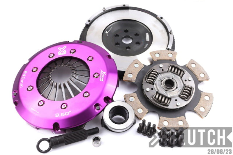 XCLUTCH XKMZ24530-1R - XCLXKMZ24530-1R - XClutch 06-07 Mazda Mazdaspeed 3 2.3L Turbo Stage 2R Extra HD Sprung Ceramic Clutch Kit - Shipped in Europe - Tuningsupply.com