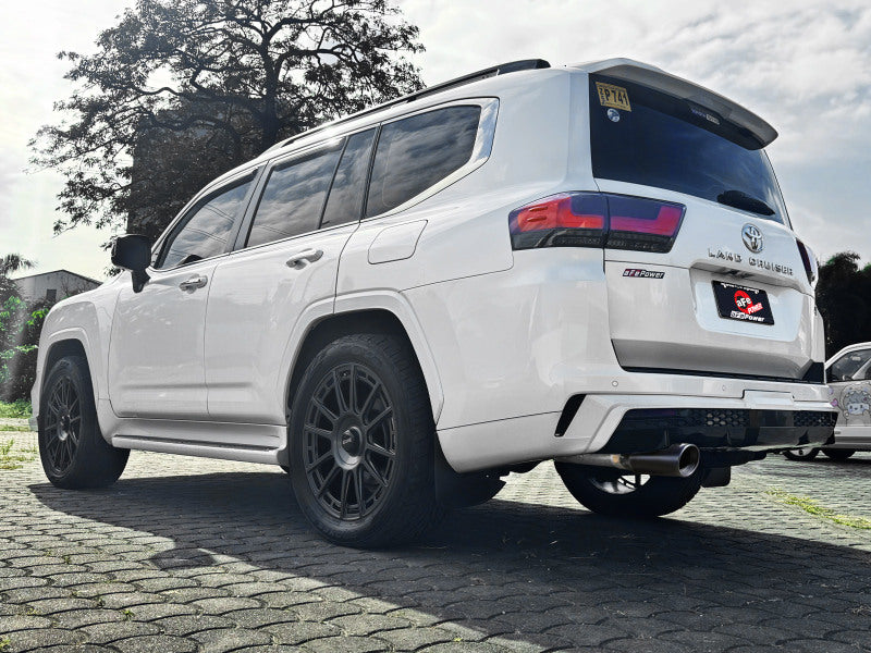 aFe 49-36064-B - AFE49-36064-B - aFe 22-26 Toyota Land Cruiser (J300) Vulcan Series 3in Stainless Steel Exhaust System w/ Black Tip - Shipped in Europe - Tuningsupply.com
