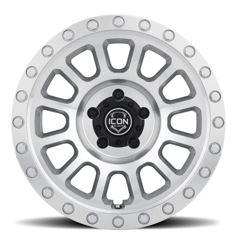 ICON 8018905560SM - ICO8018905560SM - ICON Hulse 18x9 5x150 25mm Offset 6in BS Silver Machined - Shipped in Europe - Tuningsupply.com