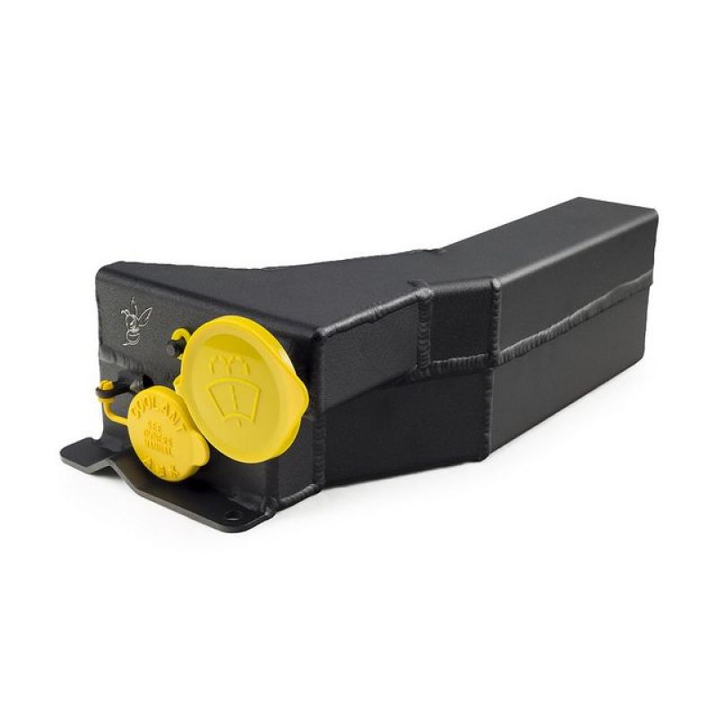 Killer B Motorsport DWR2-B - KLBDWR2-B - Killer B Dual Reservoir Tank (Wash / Coolant) for 08-14 Subaru WRX/STi - Black - Shipped in Europe - Tuningsupply.com
