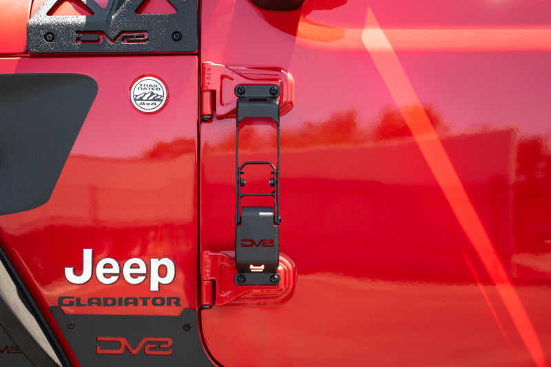 DV8 Offroad STJL-04 - DVESTJL-04 - DV8 Offroad 07-23 Jeep Gladiator/Wrangler JT/JK/JL Hinge Mounted Step - Shipped in Europe - Tuningsupply.com