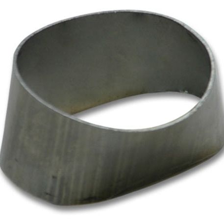 Vibrant 1448A - VIB1448A - Vibrant 90mmx55mm Oval to 76mm Round Transition Adapter T304 SS for use with Part #1448 and #14480 - Shipped in Europe - Tuningsupply.com