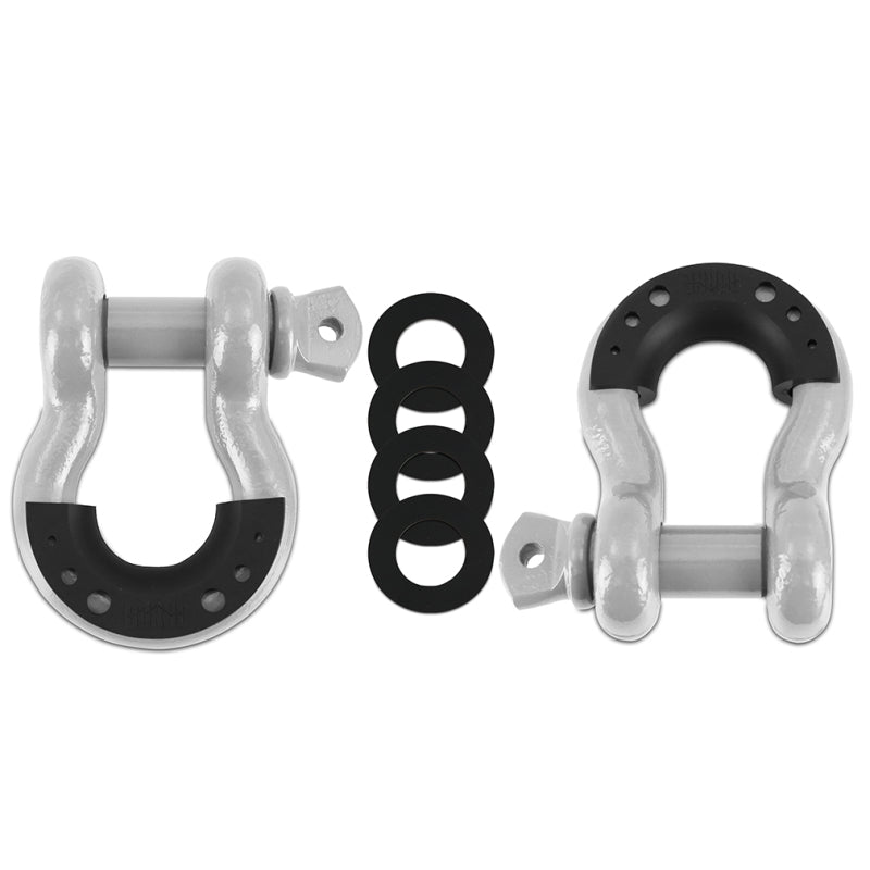 Borne Off-Road BNDR-GR - BRNBNDR-GR - Borne Off-Road Borne D-Ring Shackle Set Grey - Shipped in Europe - Tuningsupply.com