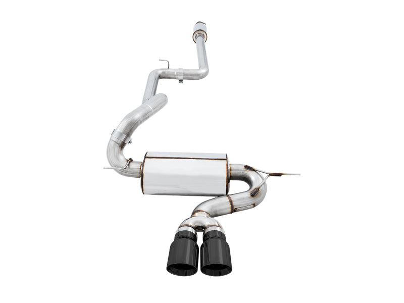 AWE Tuning 3020-33040 - AWE3020-33040 - AWE Tuning Ford Focus ST Touring Edition Cat-back Exhaust - Resonated - Diamond Black Tips - Shipped in Europe - Tuningsupply.com