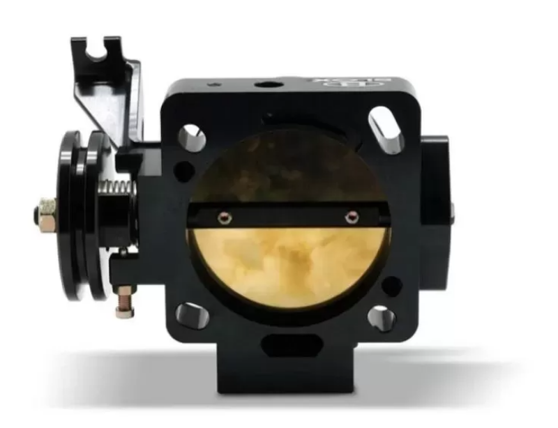 BLOX Racing BXIM-00290-BK - BLOBXIM-00290-BK - BLOX Racing 87mm Billet Throttle Body - Mustang 5.0 - Black Anodized - Shipped in Europe - Tuningsupply.com