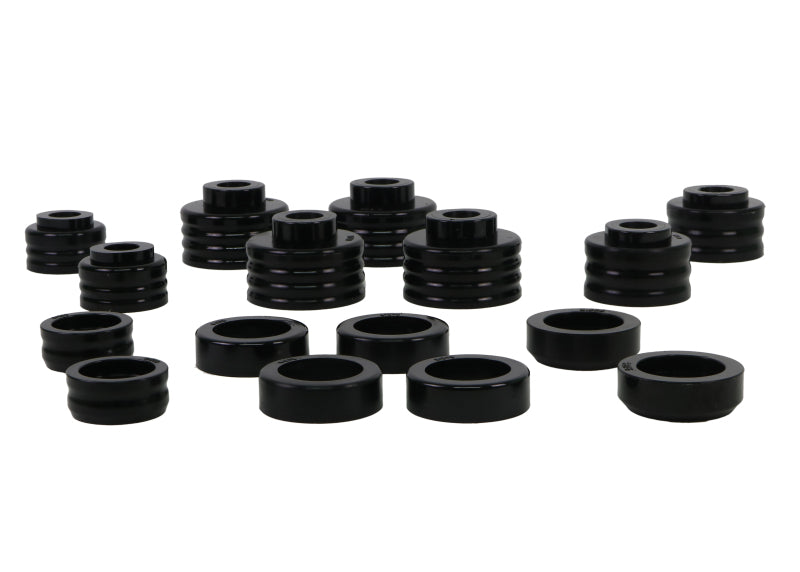 Whiteline W93557 - WHLW93557 - Whiteline 1999-2004 Ford F-350 Super Duty Body Mount Bushing Set - Shipped in Europe - Tuningsupply.com