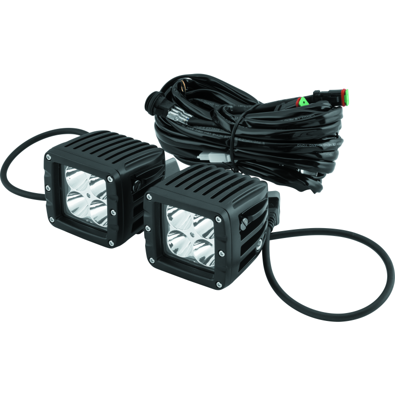 QuadBoss 568907 - QBS568907 - QuadBoss Paired Led 3in Pod Flood - Shipped in Europe - Tuningsupply.com