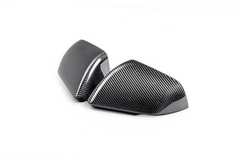 Ford Racing M-17740-MTG - FRPM-17740-MTG - Ford Racing 24-25 Mustang (w/Integrated Turn Signals) Carbon Fiber Mirror Skull Caps - Gloss - Shipped in Europe - Tuningsupply.com