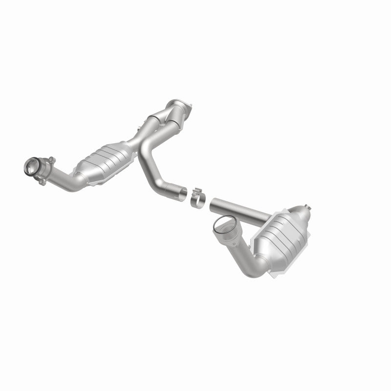 Magnaflow 93419 - MAG93419 - MagnaFlow Conv DF 02-06 Cadillac Escalade / 02-06 Chevy Avalanche 5.3L Dual Conv Y-Pipe Assembly 2WD - Shipped in Europe - Tuningsupply.com
