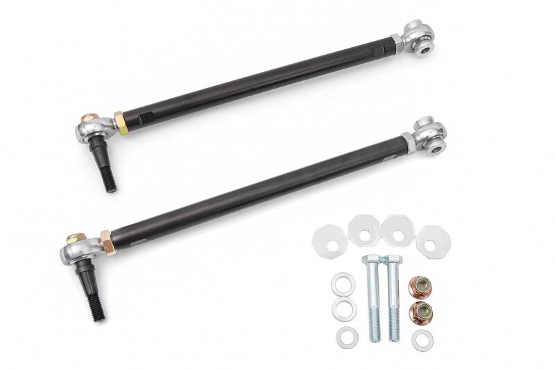 BMR Suspension TR570 - BMRTR570 - BMR 14-19 Chevrolet Corvette Toe Rods For 15in Conversion Kit - Black Anodized - Shipped in Europe - Tuningsupply.com