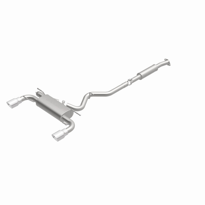 Magnaflow 15157 - MAG15157 - MagnaFlow 13 Scion FR-S / 13 Subaru BRZ Dual Split Rear Exit Stainless Cat Back Performance Exhaust - Shipped in Europe - Tuningsupply.com