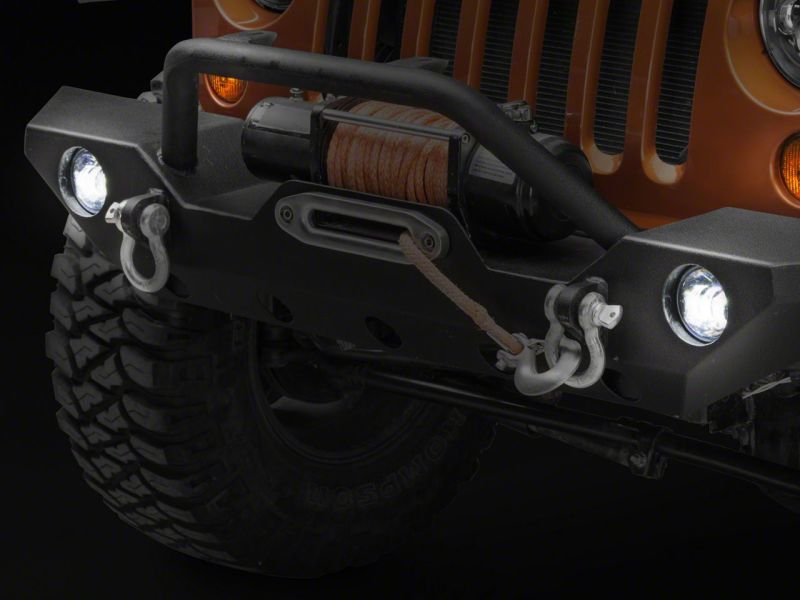 Raxiom J108041 - RAXJ108041 - Raxiom 07-18 Jeep Wrangler JK Axial Series LED Fog Lights - Shipped in Europe - Tuningsupply.com