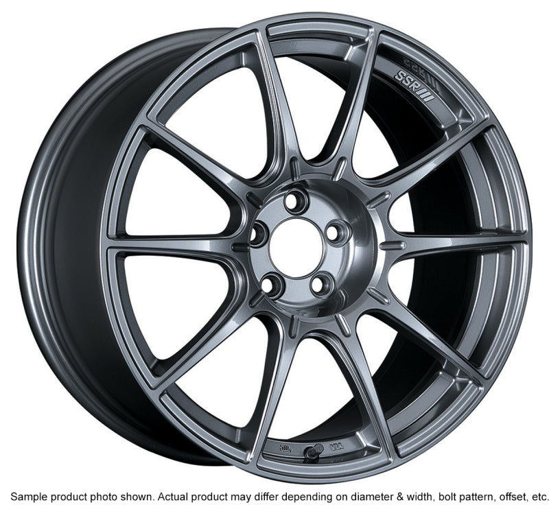 SSR XA18950+4005CDK - SSRXA18950+4005CDK - SSR GTX01 18x9.5 5x100 40mm Offset Dark Silver Wheel FRS / BRZ - Shipped in Europe - Tuningsupply.com