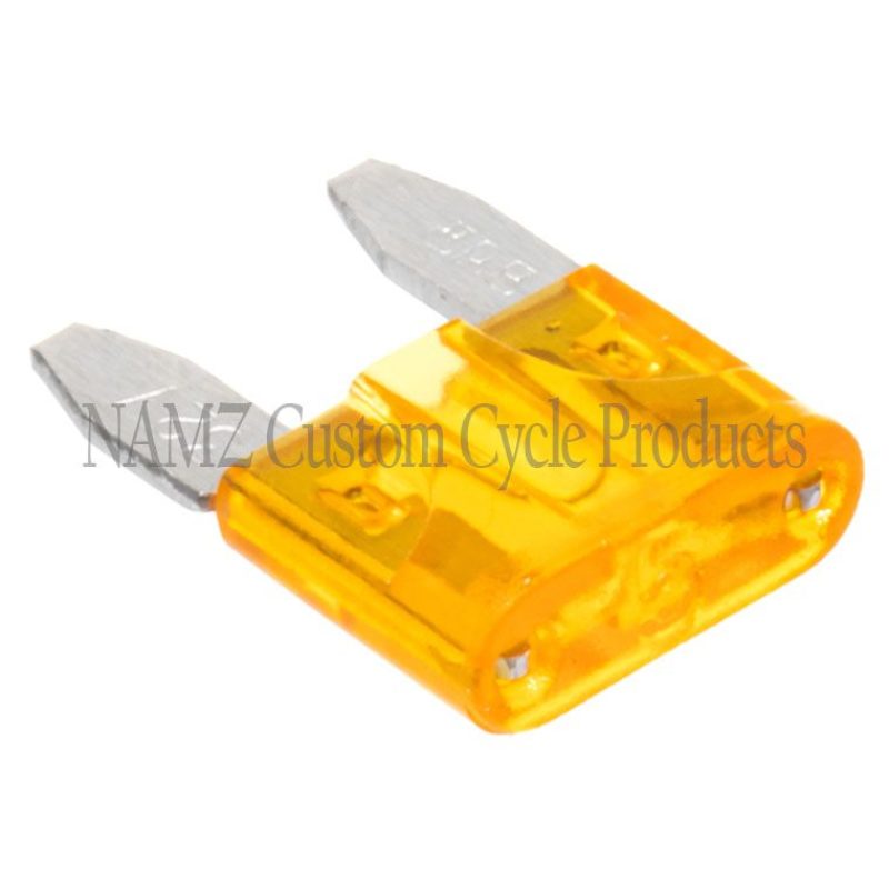NAMZ NF-MIN-5 - NAMNF-MIN-5 - NAMZ 5-AMP MINI Fuse - 5 Pack (HD 72331-95) - Shipped in Europe - Tuningsupply.com