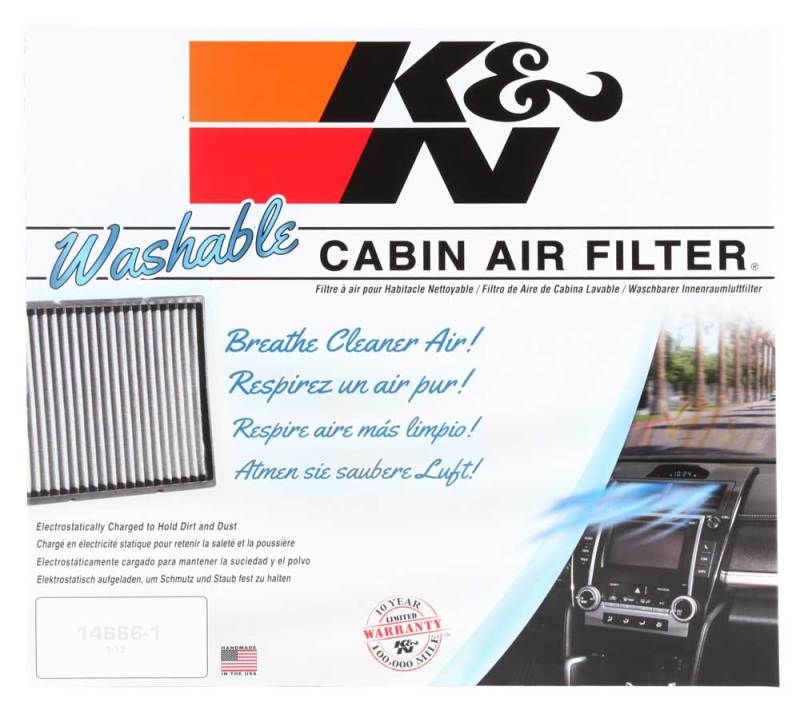 K&N Engineering VF3009 - KNNVF3009 - K&N 13-16 Audi SQ5 3.0L V6 Cabin Air Filter - Shipped in Europe - Tuningsupply.com