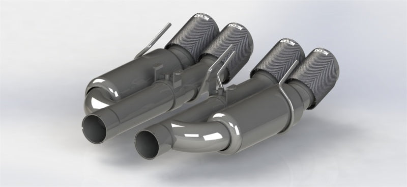 Kooks Headers 21606750 - KSH21606750 - Kooks 09-13 Chevrolet Corvette Z06/ZR1 3in. Valved Axle-Back Exhaust w/ SS Tips - Shipped in Europe - Tuningsupply.com